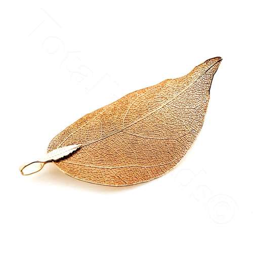 Electroplated Small Leaf - Rose Gold