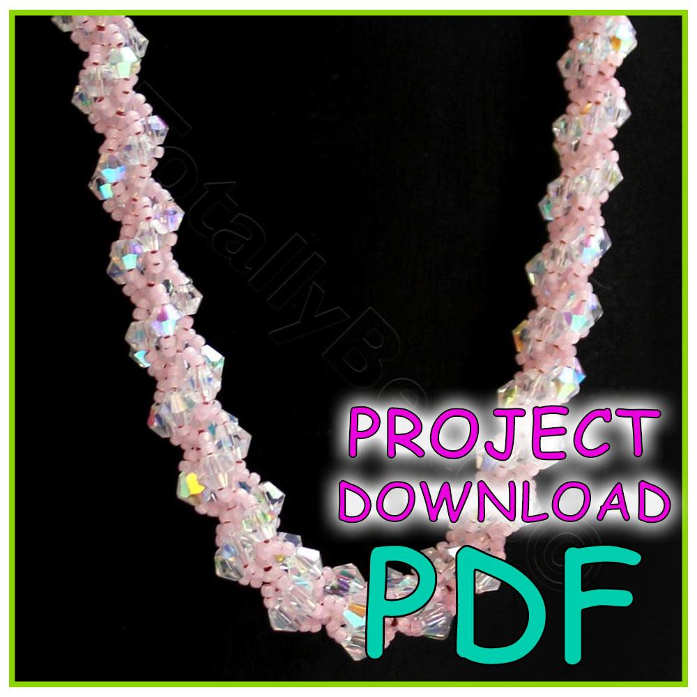 Crystal Spiral Necklace - Download Instructions