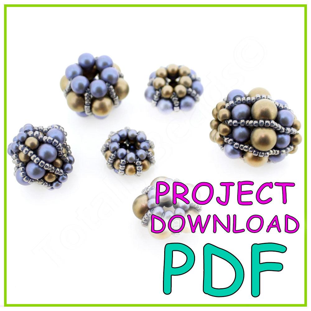 Satin Erudite  Beads - Download Instructions