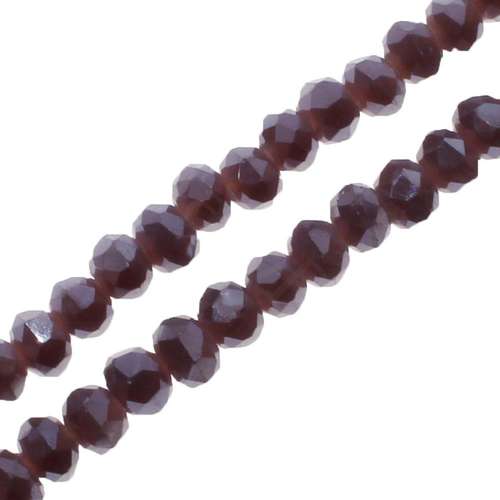 3mm crystal beads dark lavendar, pack of 150 — faceted for jewelry making and beadwork