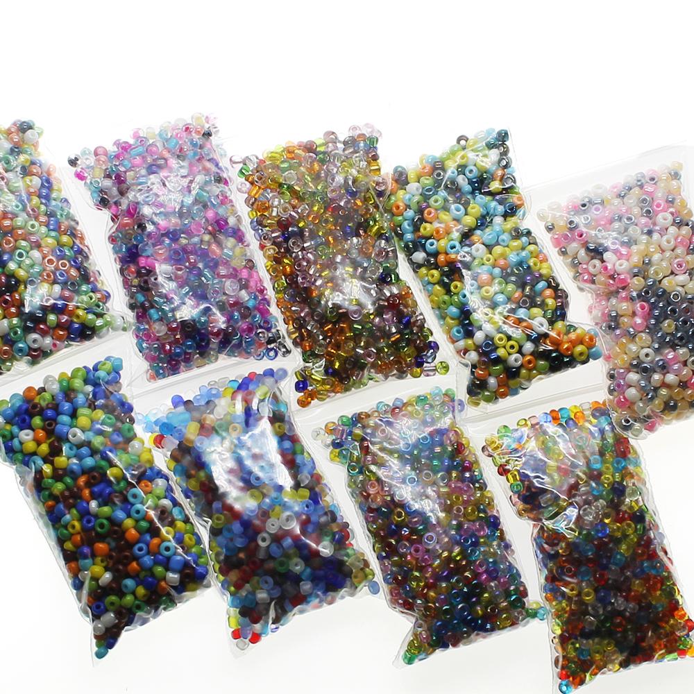 Size 8 Seed Beads Mix 9 x 25g