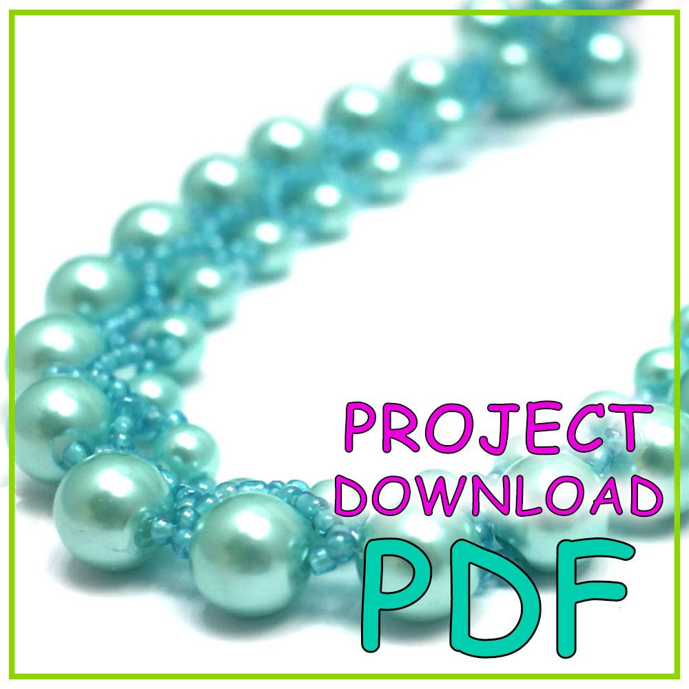 1Sophia - Netted Pearl Necklace - Download Instructions