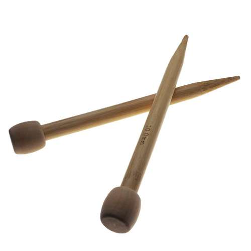 Short Knitting Pin Needles - 10mm