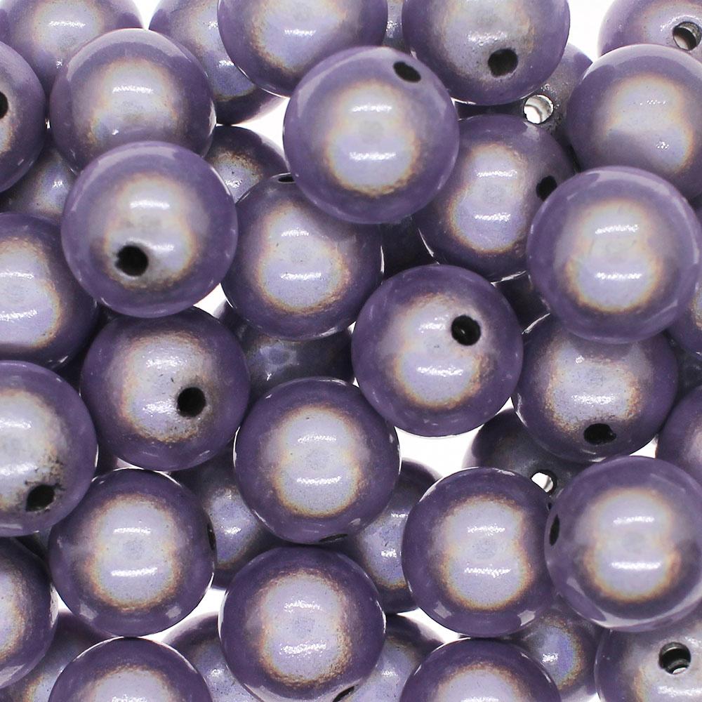 Miracle Beads - 14mm Round Lilac 16pcs