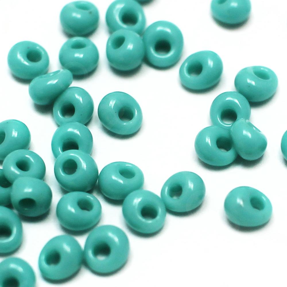 Toho Magatama Beads 3mm 10g - Opaque Turquoise
