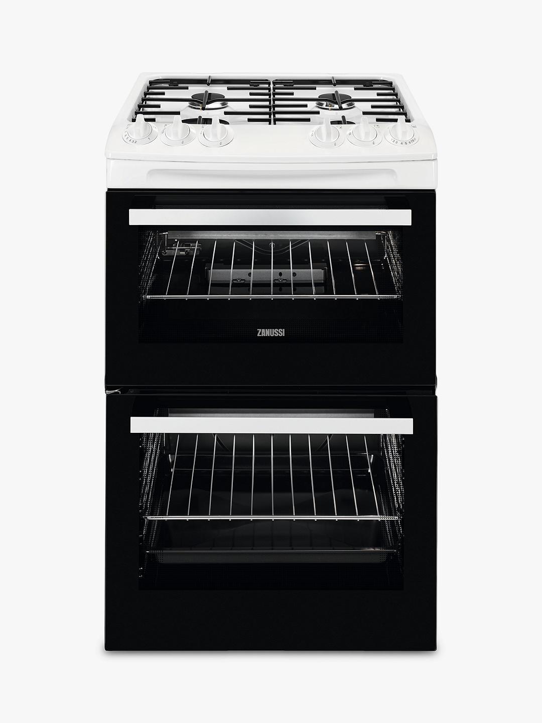 Zanussi ZCG43050WA 55cm Gas Cooker with Electric Grill White A Rated U42685
