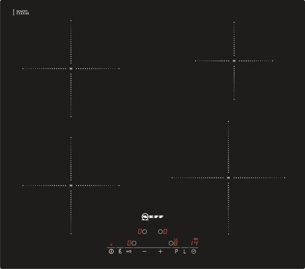 Neff T41D40X2 60cm wide Touch Control 4 Zone Induction Hob NEFF28