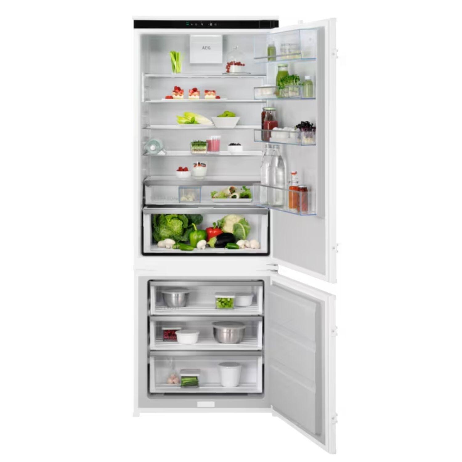 AEG NSC7G752ES 7000 GreenZone Integrated Fridge Freezer 188.4 cm