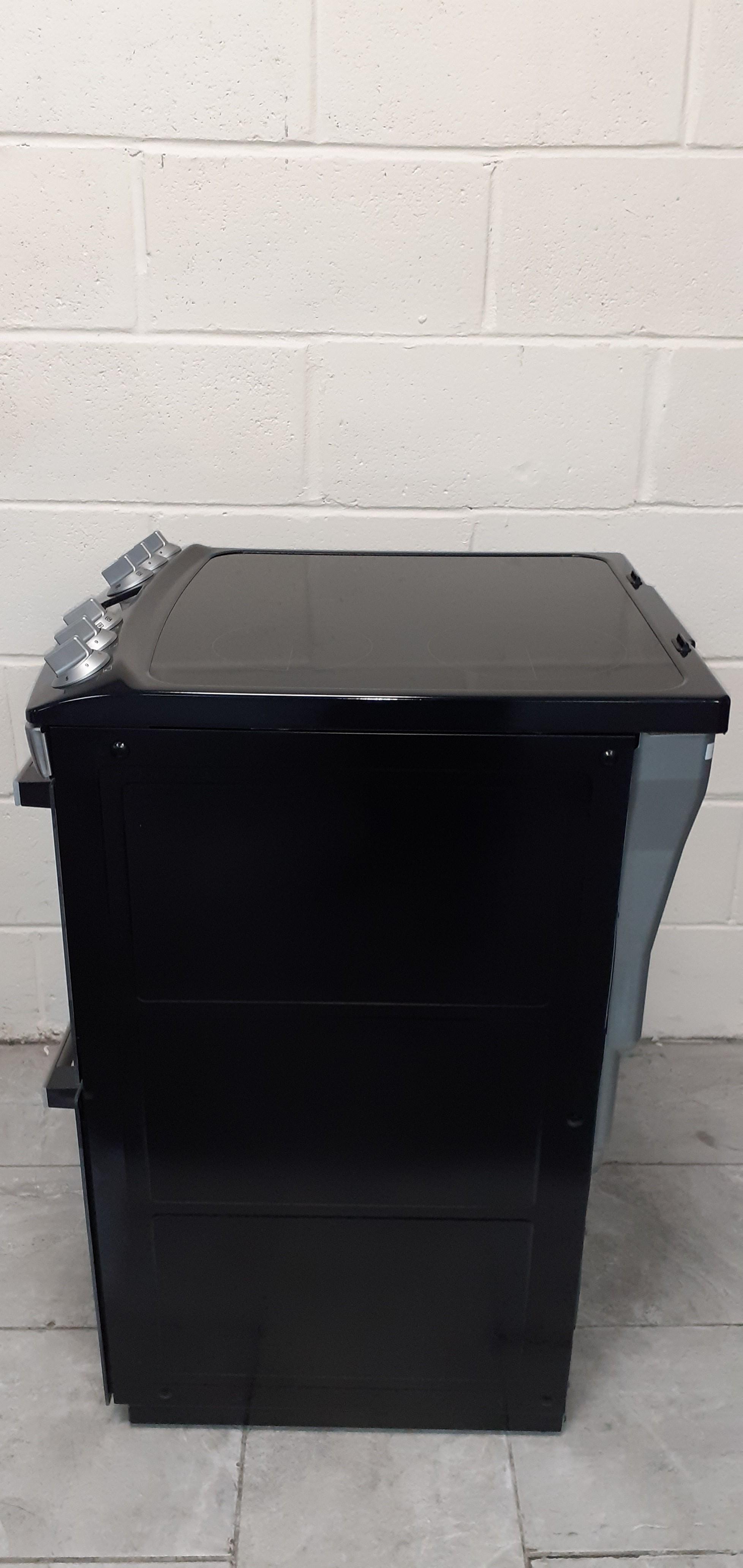 Zanussi ZCV46250XA 55cm Electric Cooker Ceramic Hob Stainless Steel U50472