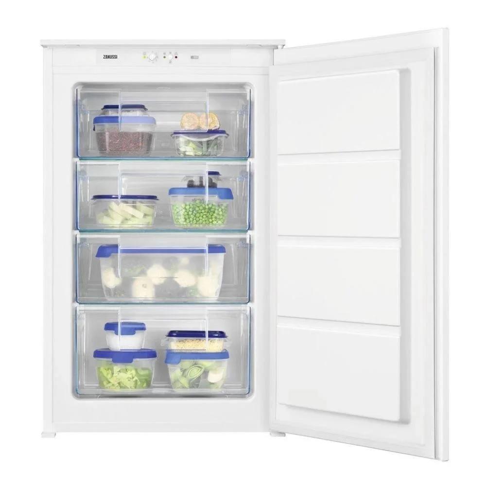 Zanussi ZUAN88ES Built In 98 Litre Freezer with Sliding Door Fixing Kit