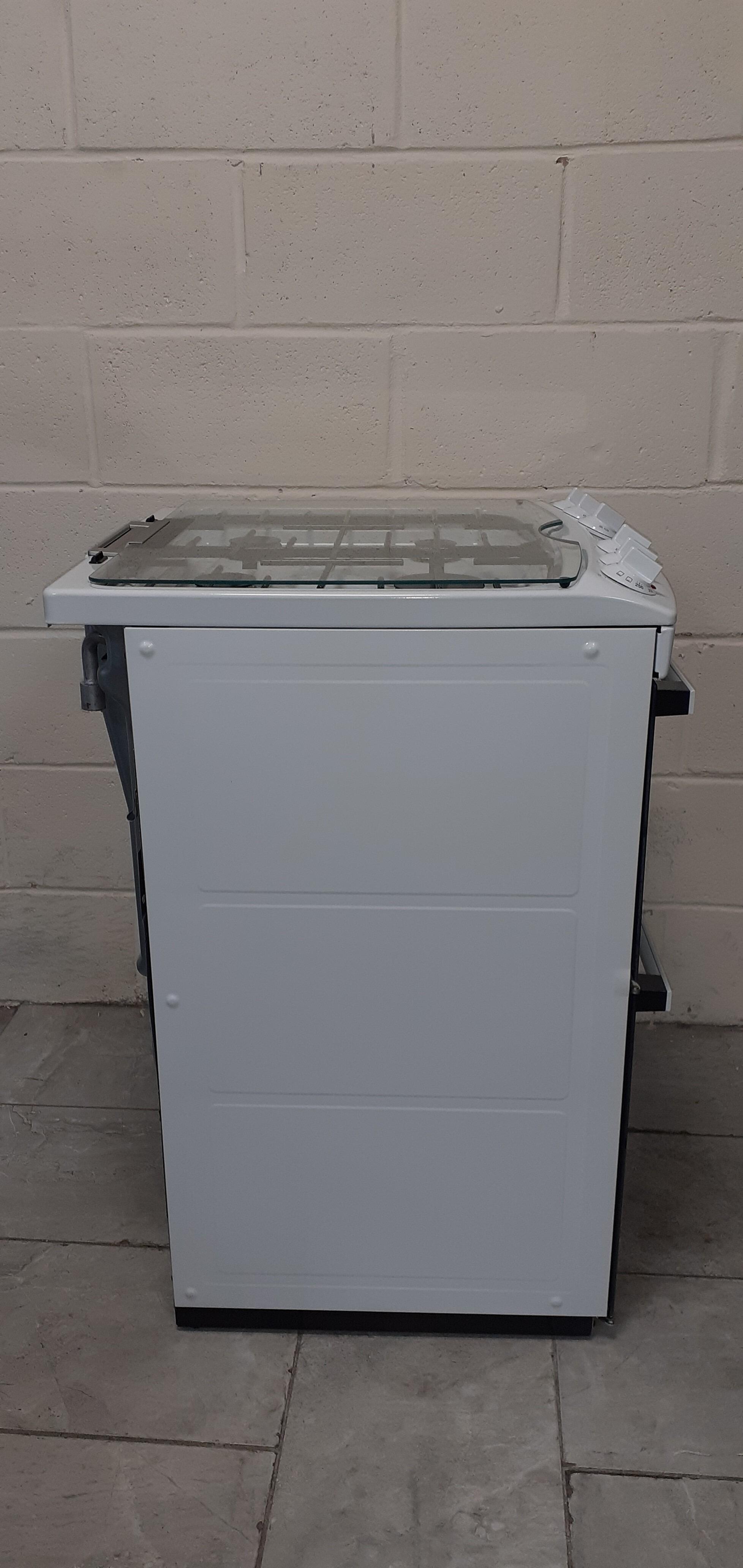 Zanussi ZCK66350WA 60cm Dual Fuel Cooker White U54021