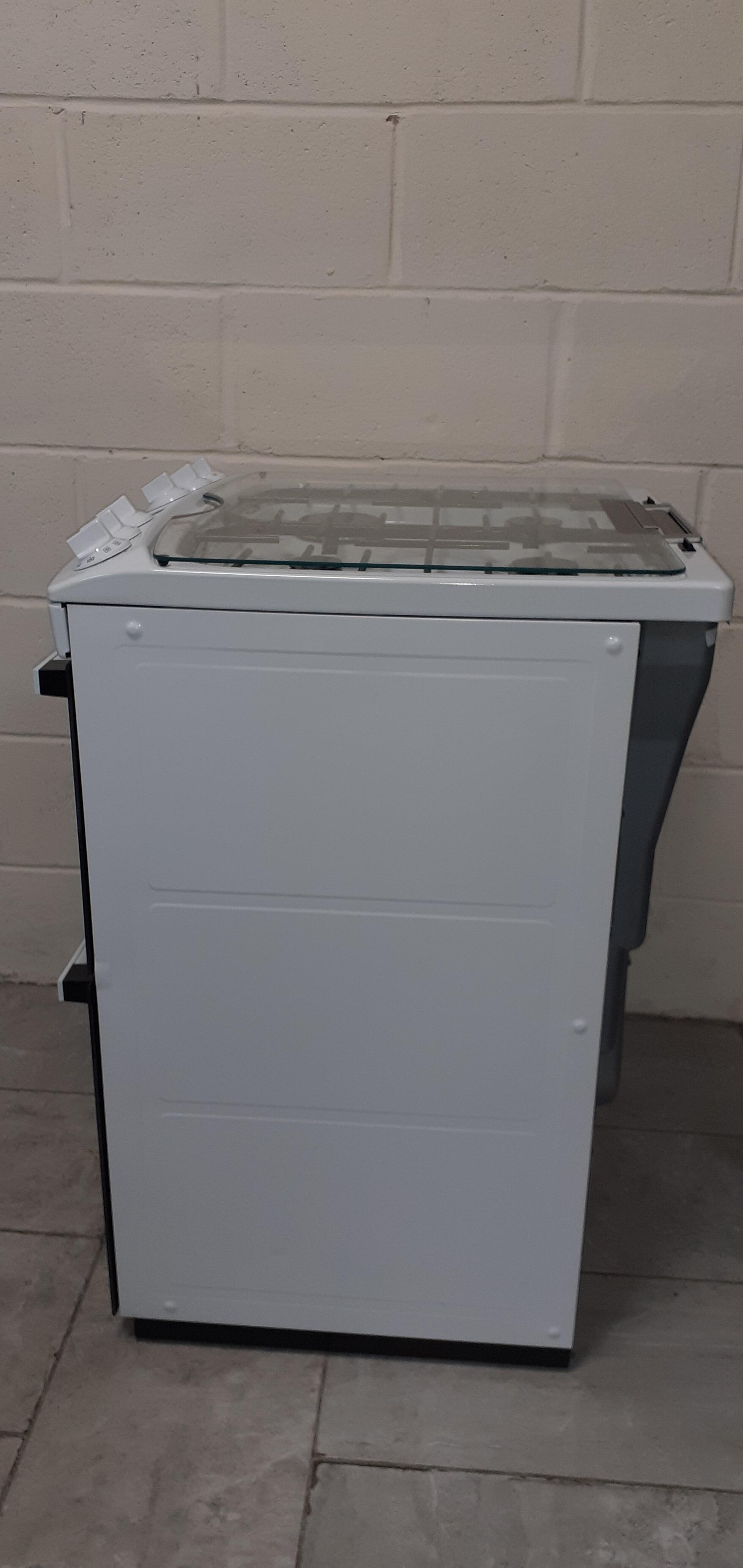 Zanussi ZCK66350WA 60cm Dual Fuel Cooker White U54021