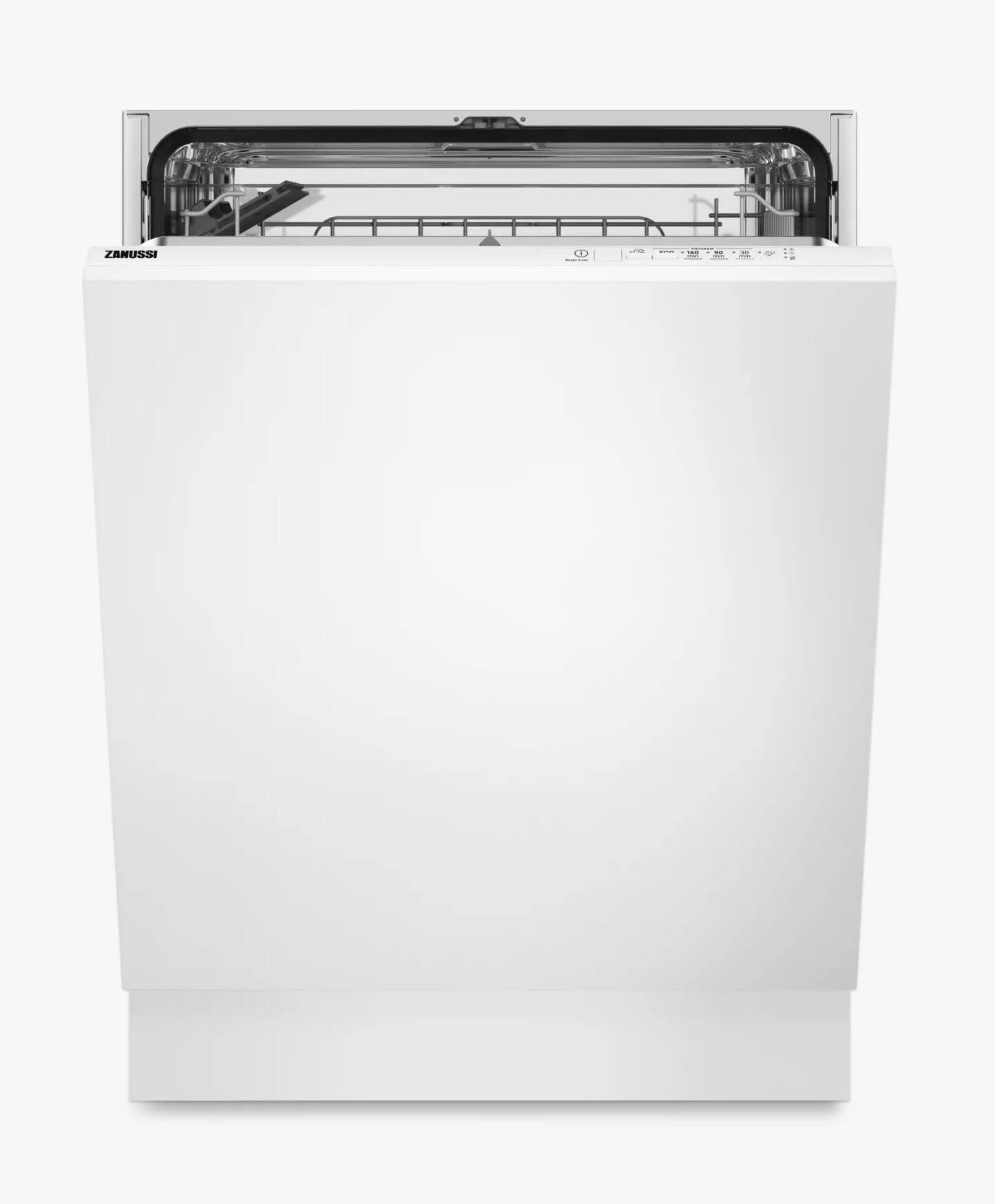 Zanussi ZDLN1512 Fullsize 60cm Built In Dishwasher with AirDry U52930