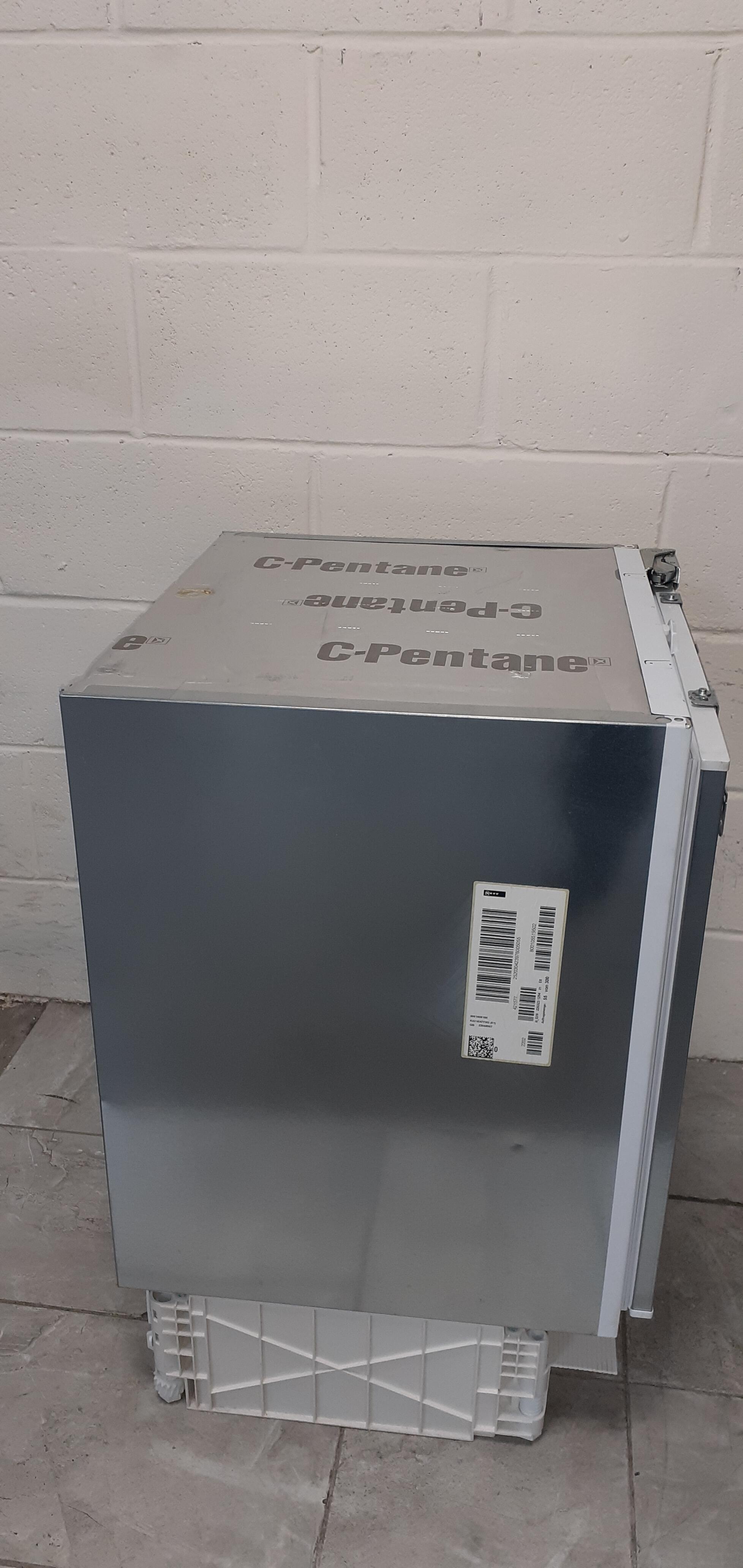 NEFF N50 K4316XFF0G Integrated Undercounter Fridge Fixed Hinge U49973