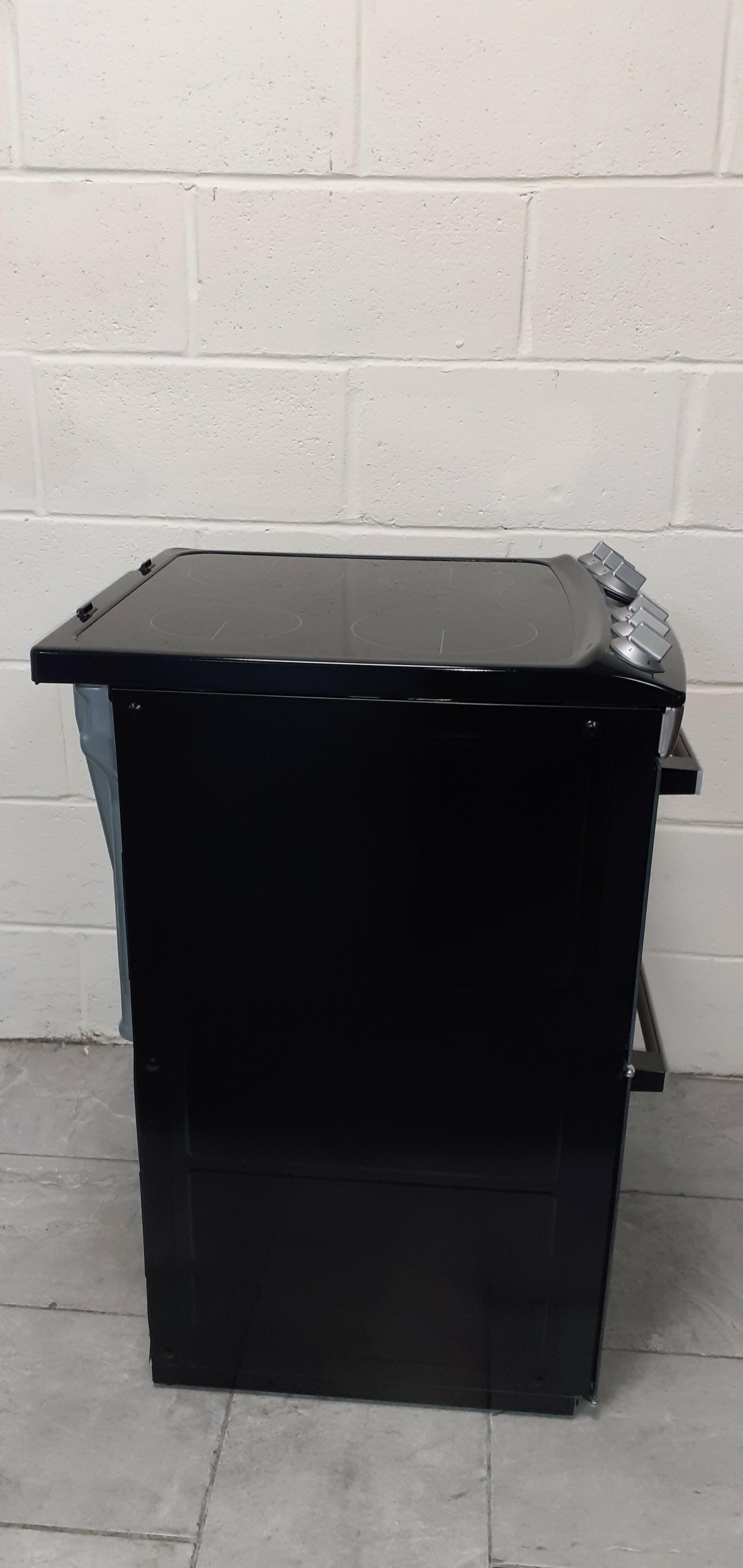 Zanussi ZCV46250XA 55cm Electric Cooker Ceramic Hob Stainless Steel U50472