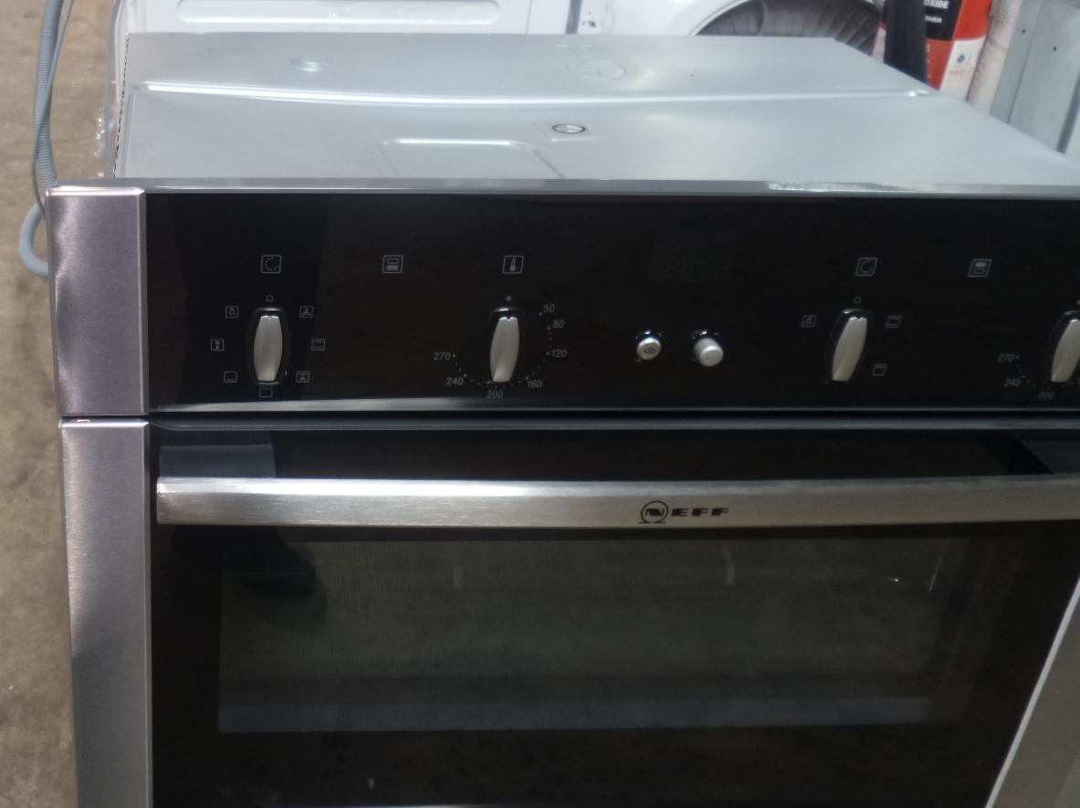 Neff U14M42N5GB Built in Multifunction Electric Double Oven Stainless