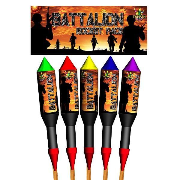 Monster Fireworks Battalion Rockets