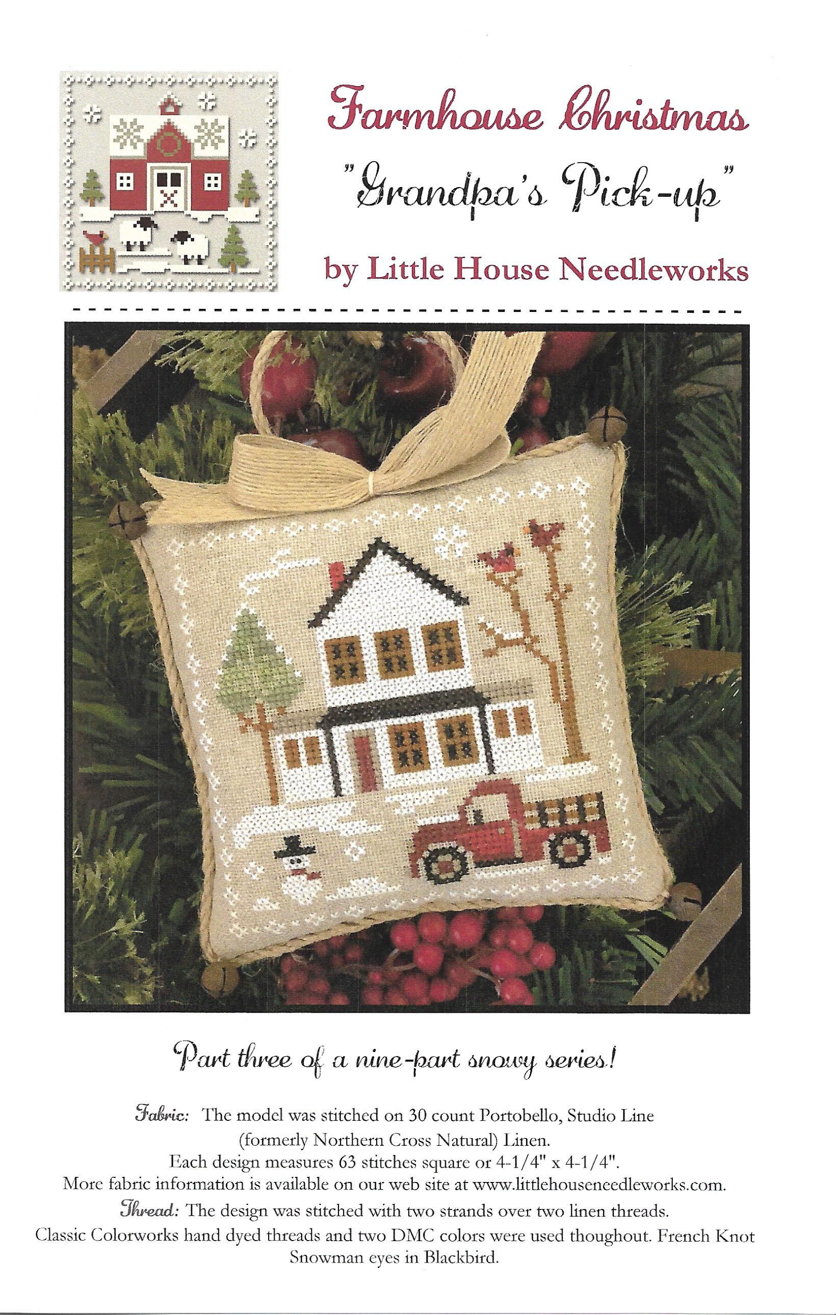 Jack Frost's Tree Farm Part Six Fresh Pines by Little House Needleworks