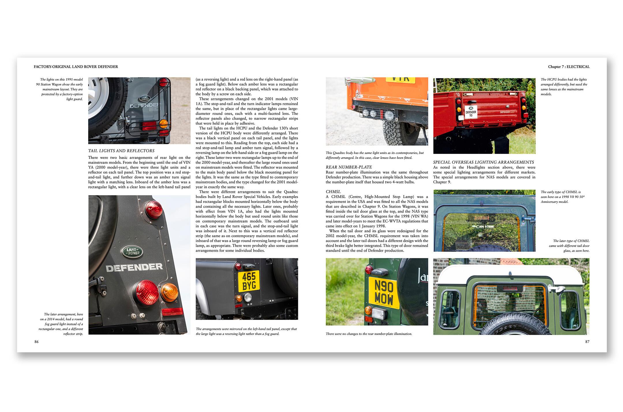 Land Rover Defender Book – Factory-Original Guide 1990–2016