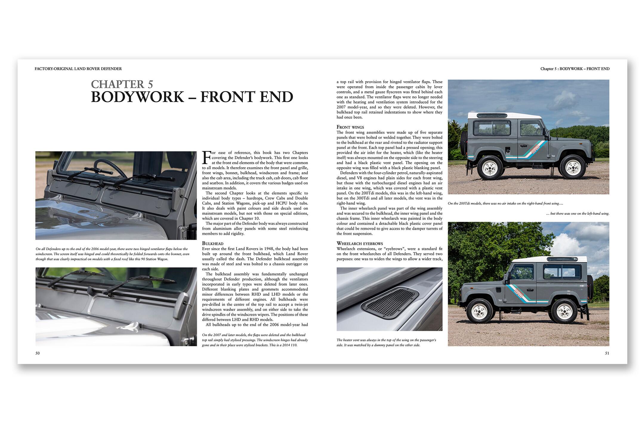 LAND  ROVER　DEFENDERの雑誌 2026 Calendar - Land Rover Defender – Motoring / Cars / Birthday