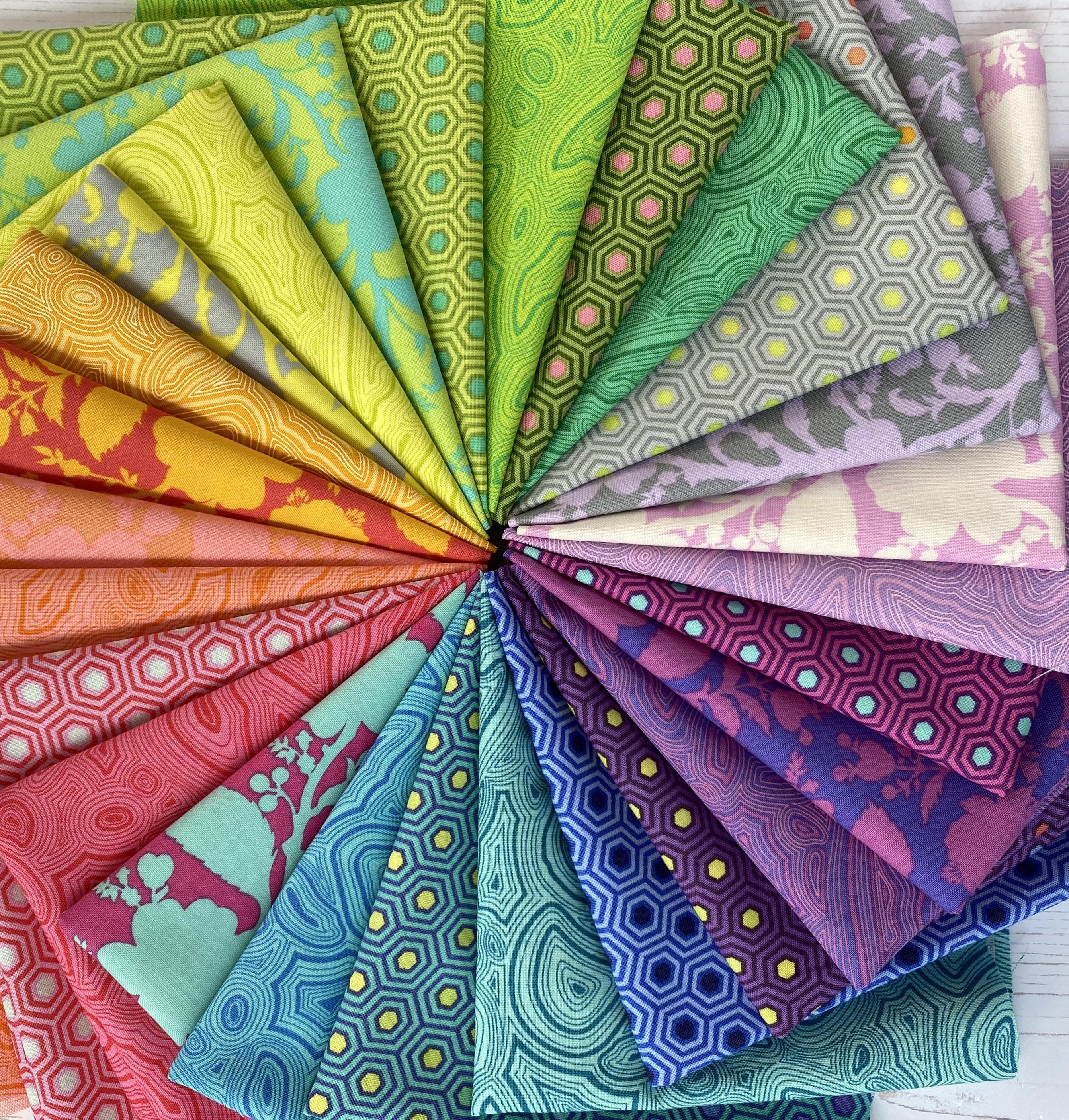 True Colors Tula Pink Fabric Box
