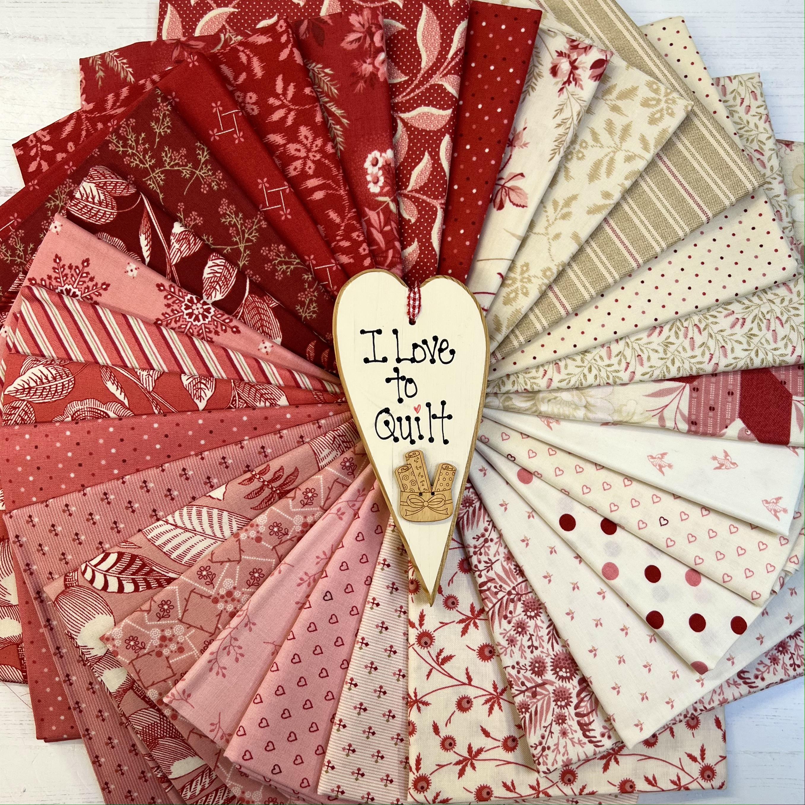 Strawberries & Cream Fat Quarter Bundle