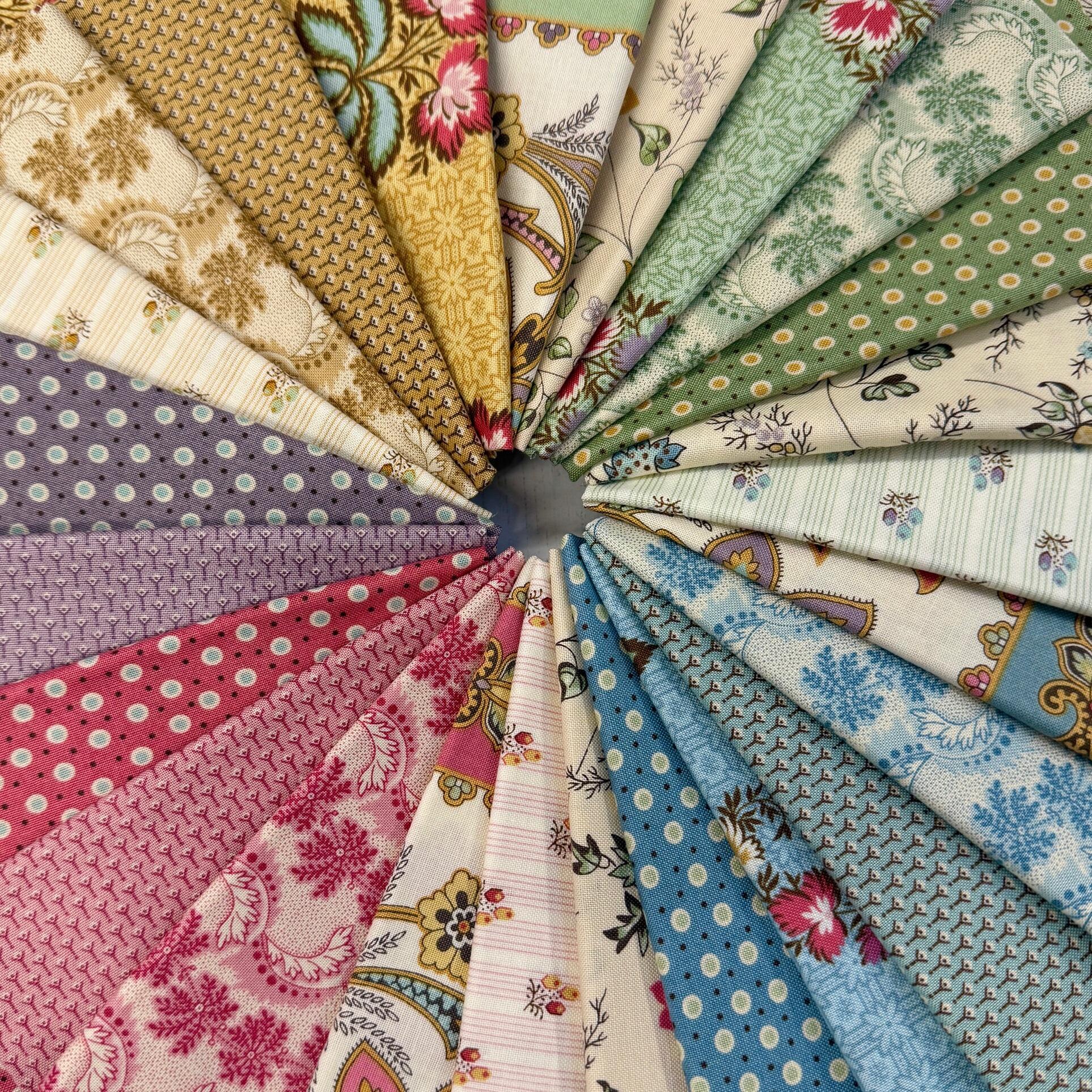 Lot De Tissus Moda Fabrics – Collection Best Of Morris – Neuf Jamais Ouvert – Fabriqué Aux États-Unis