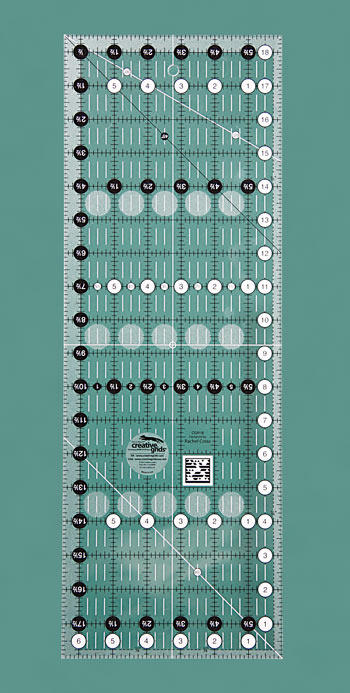 Creative Grid Non-Slip Ruler 1.5 inches x 6.5 inches - Juki Junkies