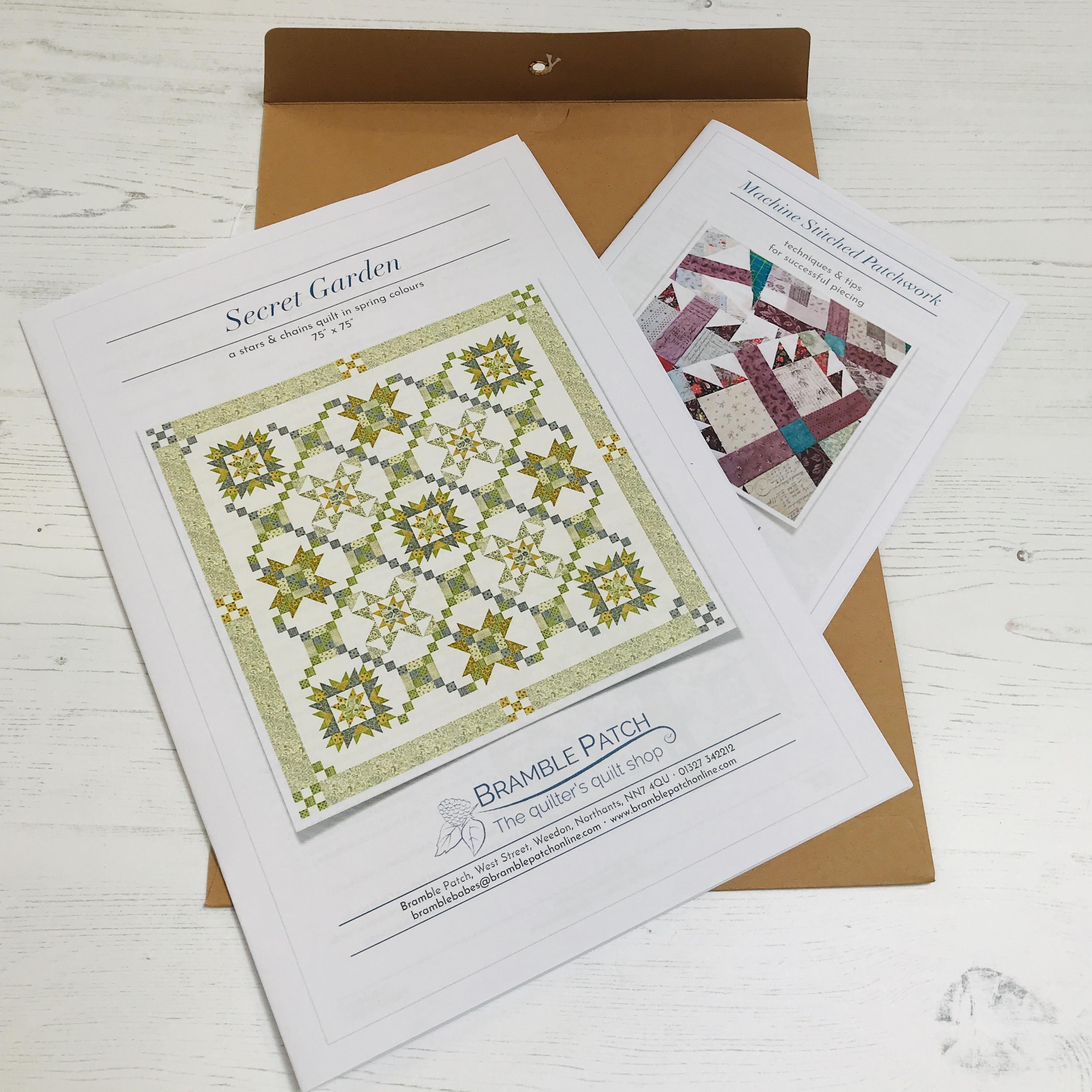 Secret Garden Quilt Pattern