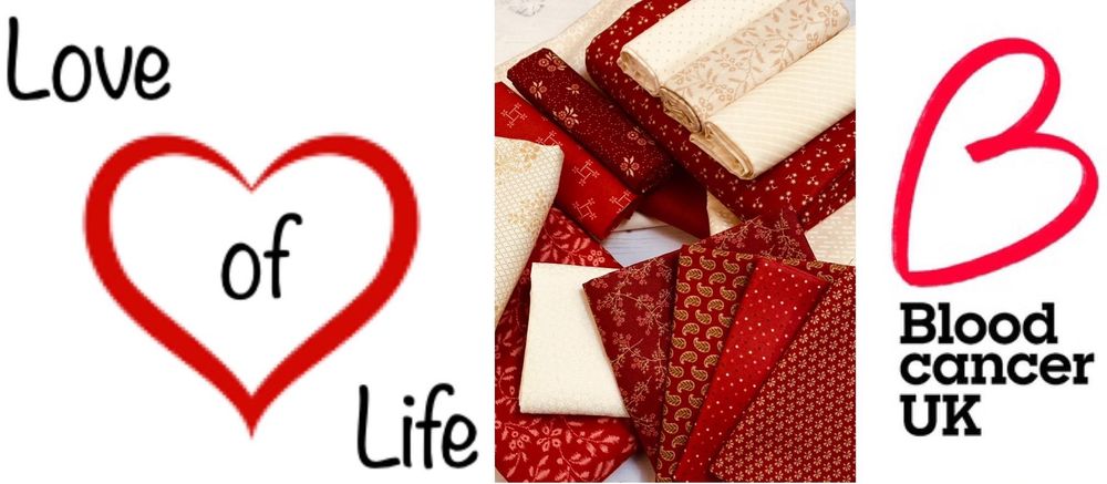 Love of Life - Charity Quilt support Blood Cancer UK