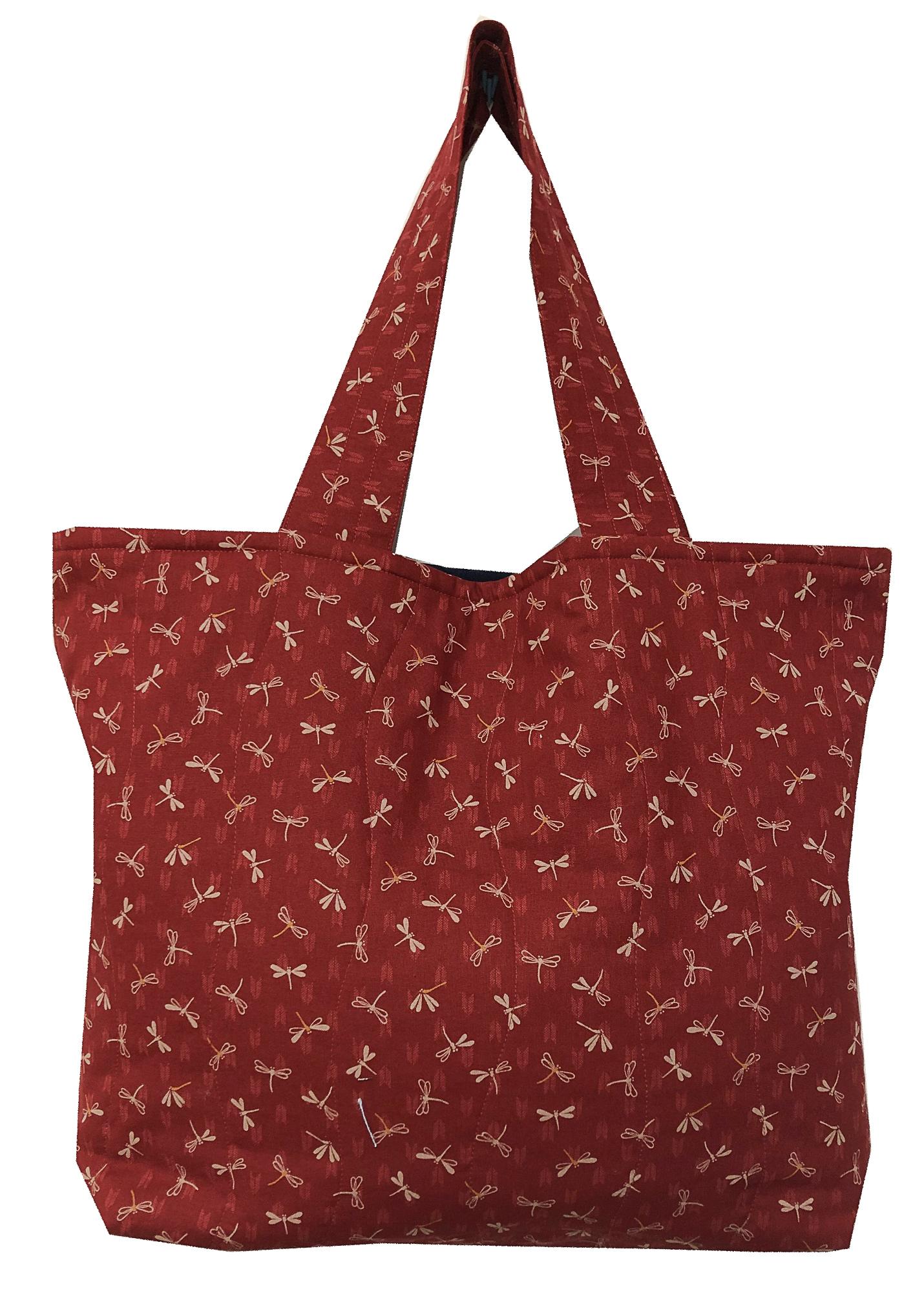 Fabric quilted 2025 tote bags