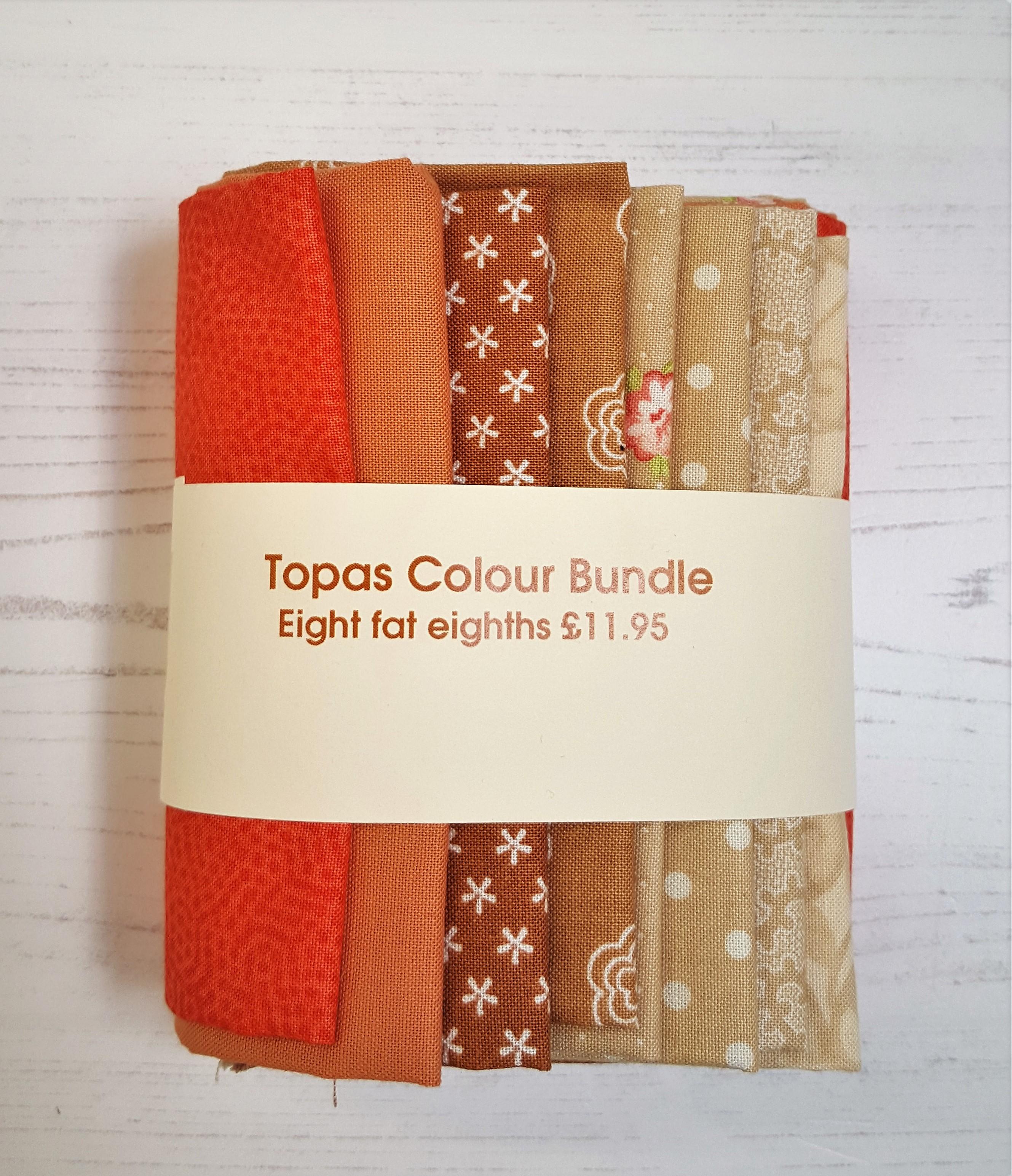 Topas Fat Eighth Colour Bundle