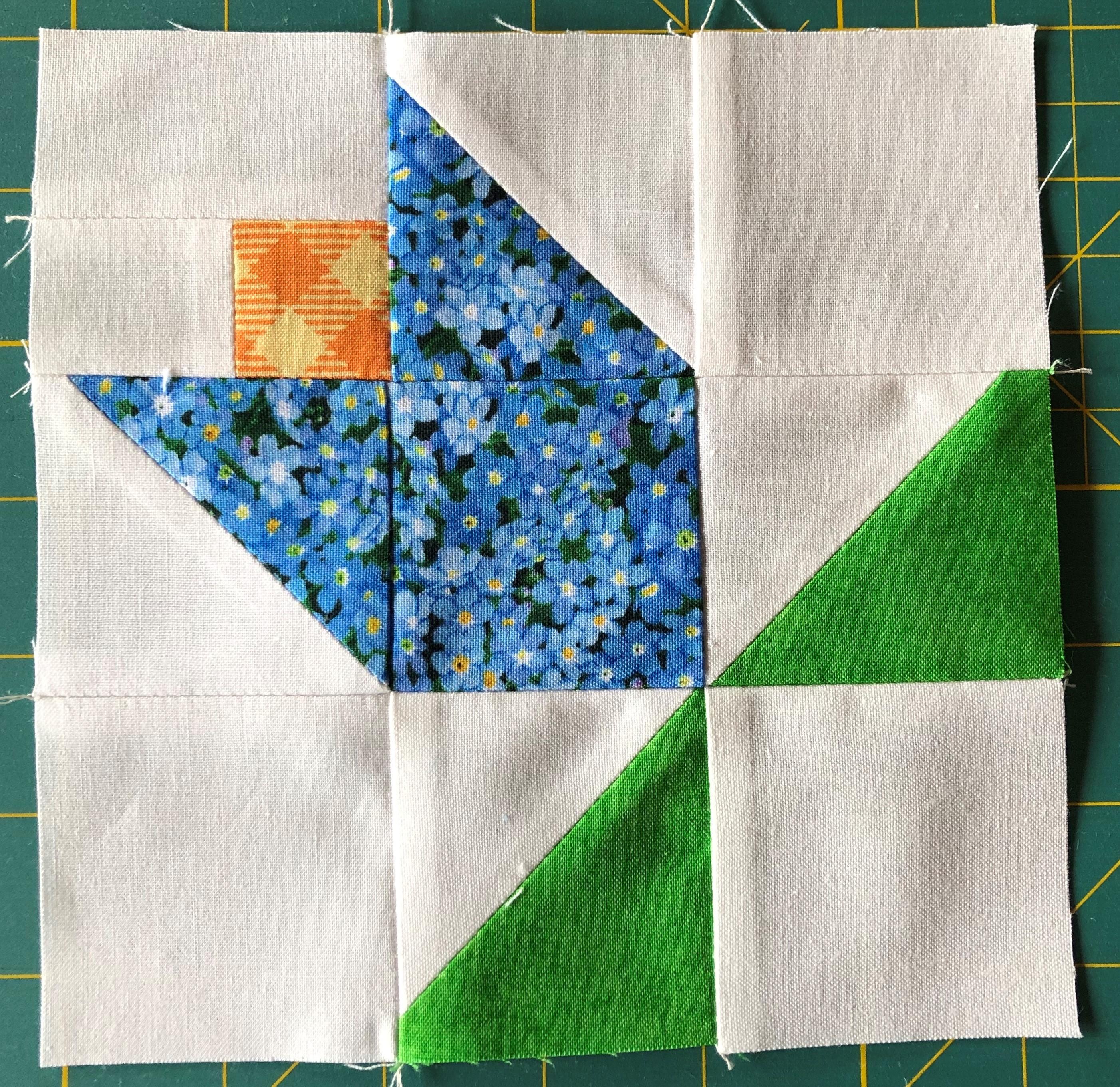 “United We Sew” Me Not fabric (fat sixteenth)