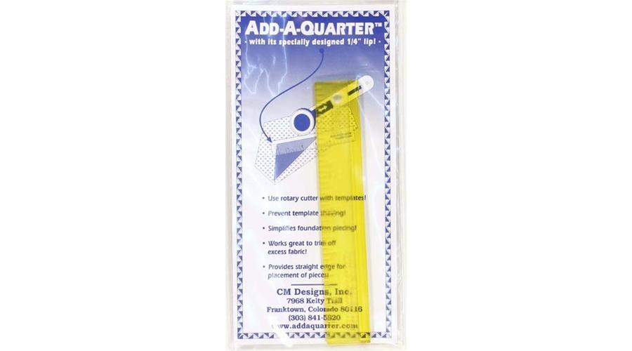 Add-a-Quarter Ruler
