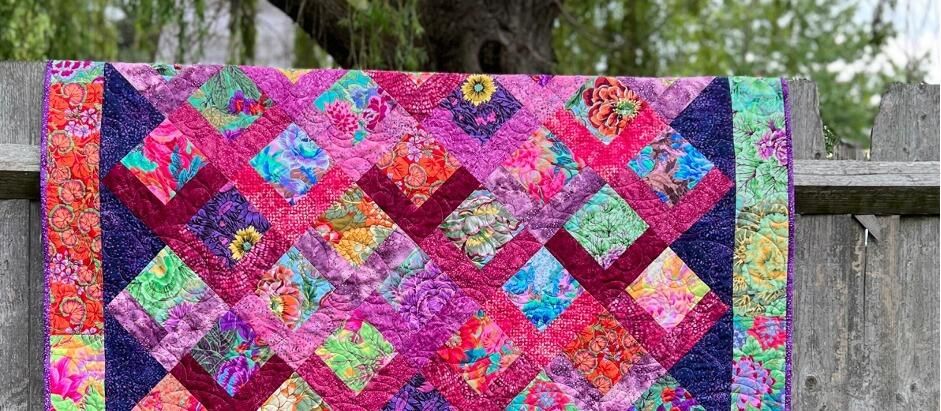 Back in Stock - Bejewelled Quilt Kit