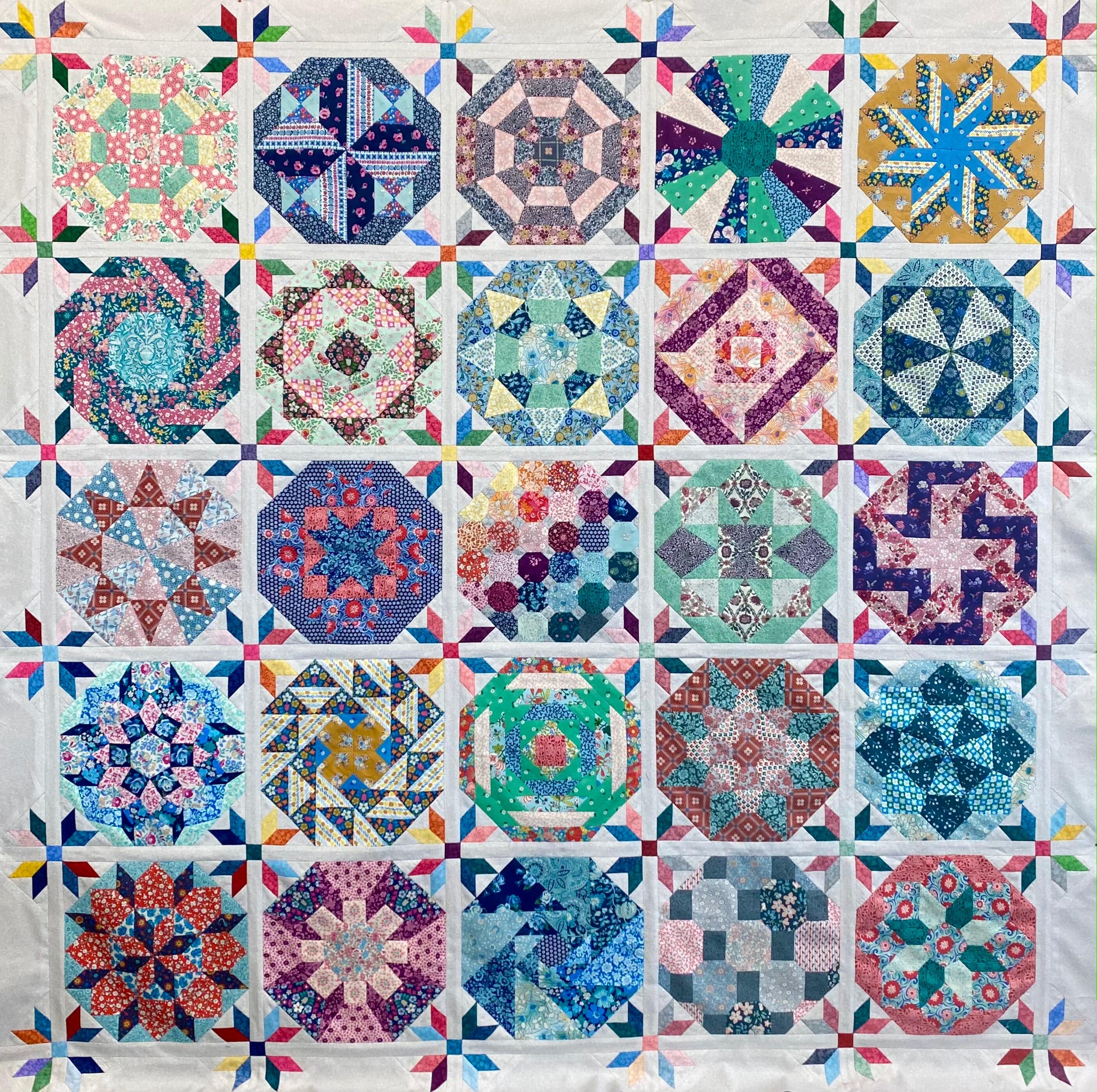 Glorious Octagons 2024 - Hand-piecing BOM subscription