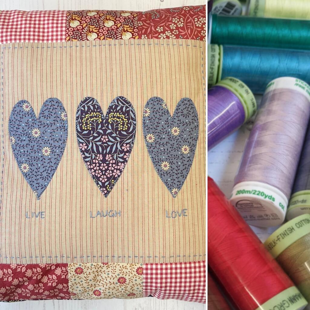 Charity Demo Week - Wednesday 19th February @ 11am Treads & Applique with Julie Yates