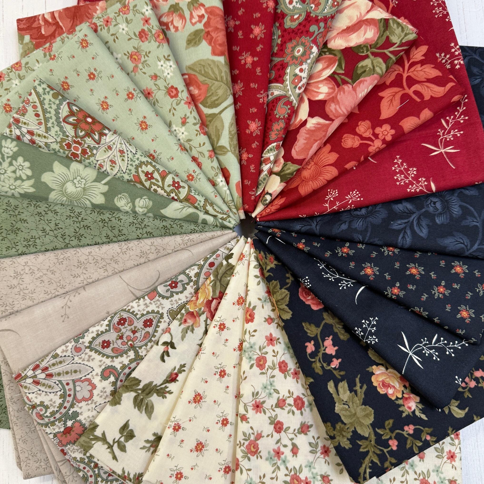 56 Pezzi Di Tessuto Cotone Fat Quarter 50x50 Cm - Bundle Per Patchwork, Quilting E Cucito Creativo - Stampe Varie