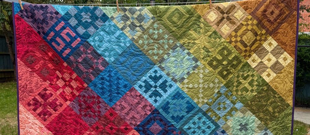NEW Block of the Month Ombre Squared