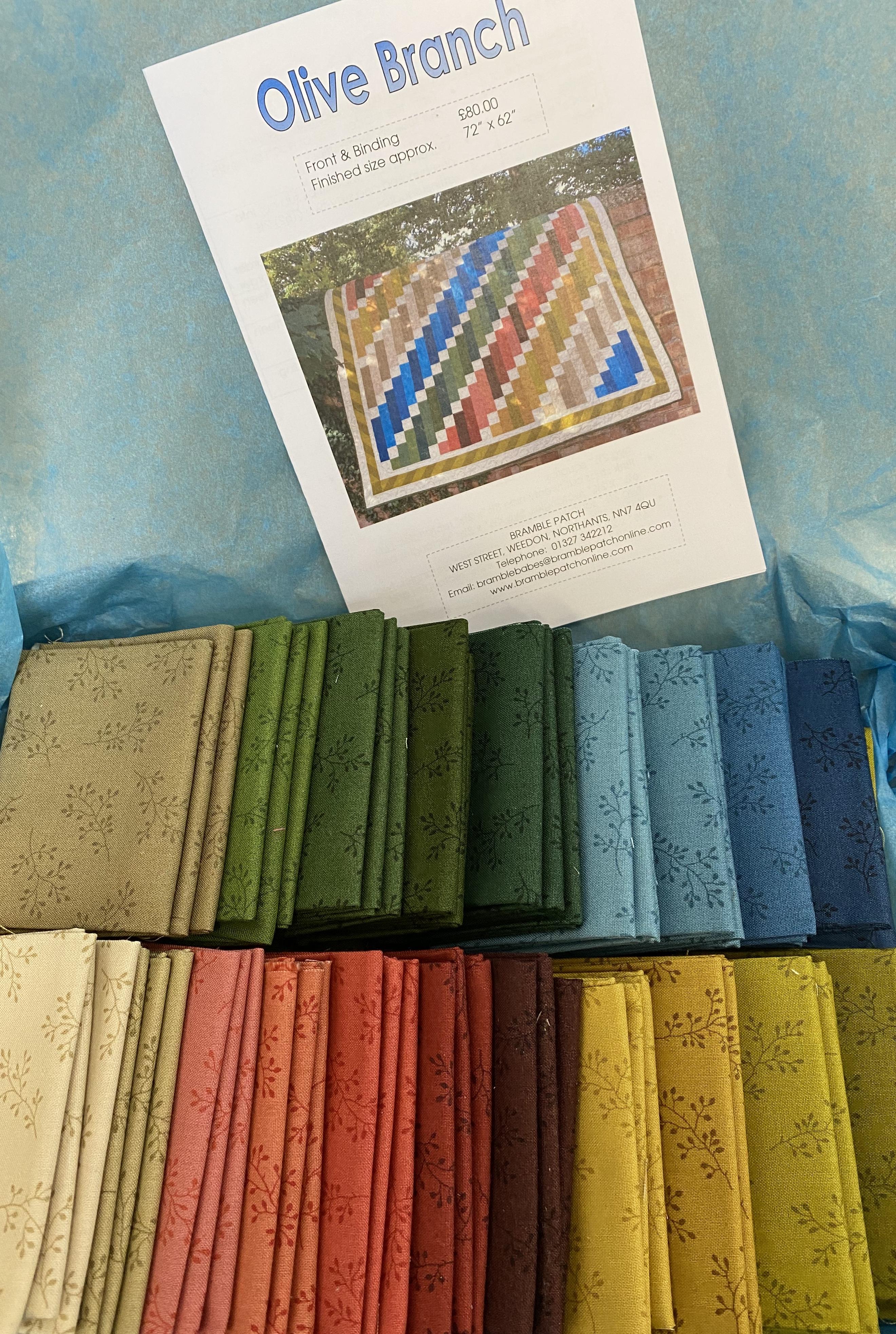 Olive Branch Quilt Kit