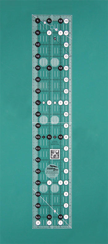 Lance 18 x 1.5 Straight Ruler - Slip Resistant