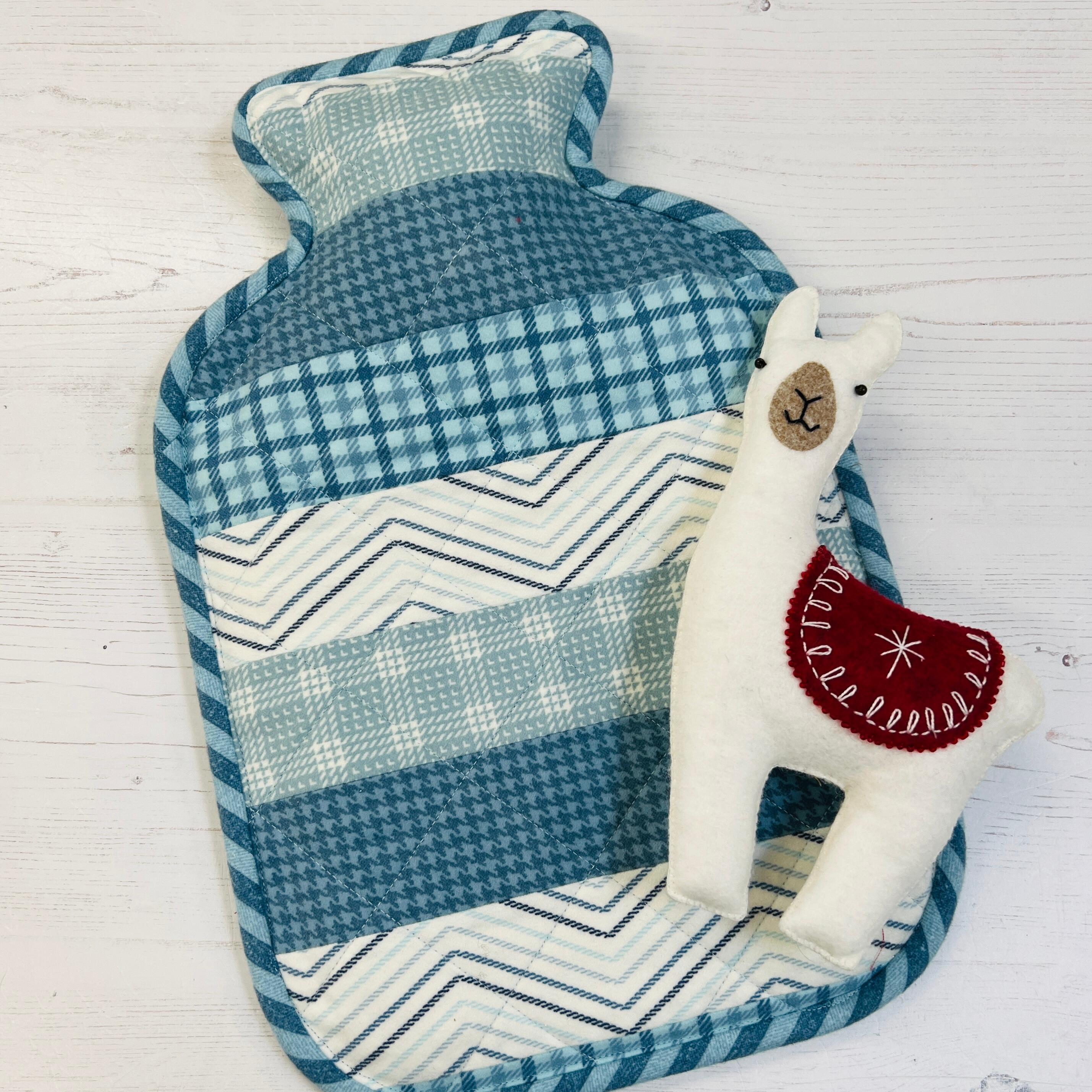 Day 9 Stitchmas Hot Water Bottle Cosy