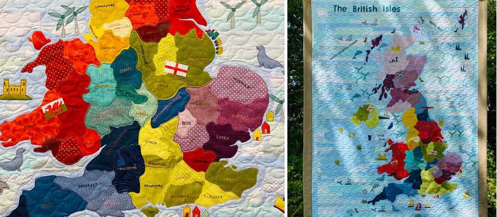 Land of Patchwork Glory - Now available to purchase as a complete kit