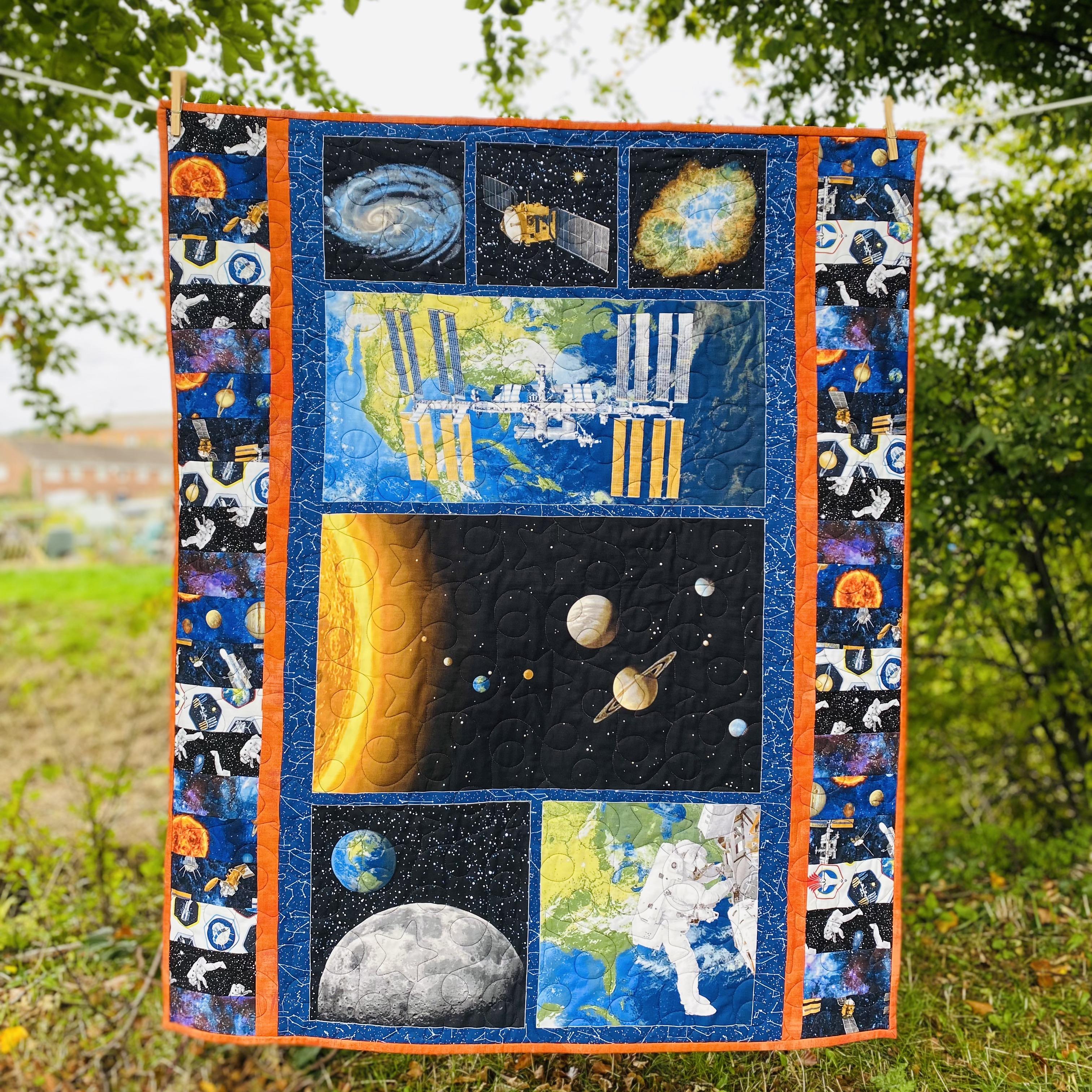 Ready Made Planetary Mission Quilt