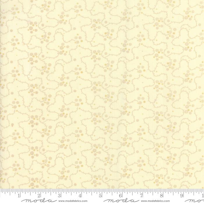 Farmhouse Reds Ivory Meandering Dots 14858 23