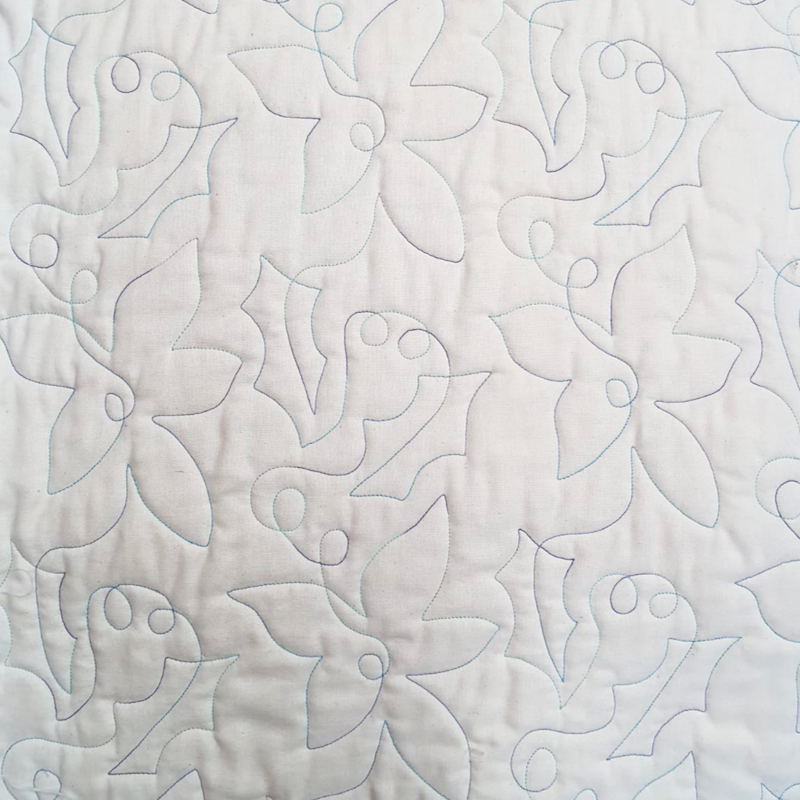 holly meander quilting pattern