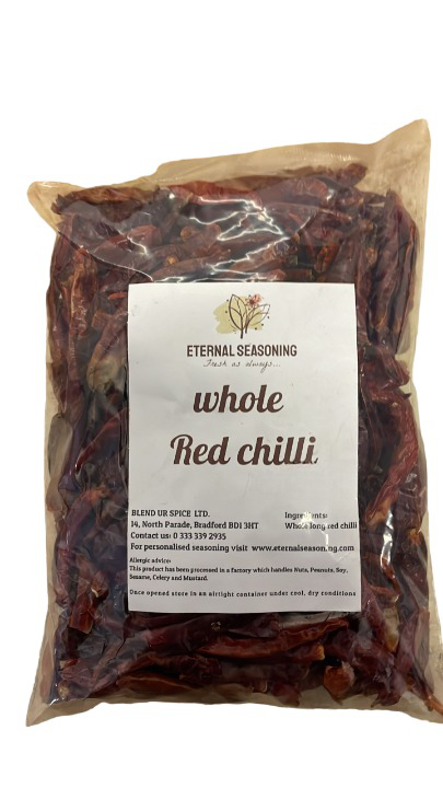 Eternal Seasoning Red Chilli Whole 100g