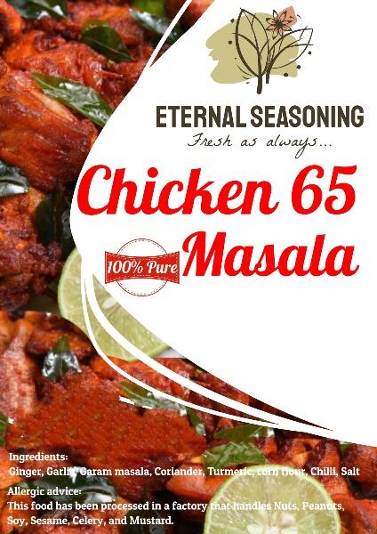 Eternal Seasoning Chicken 65 Masala 150g