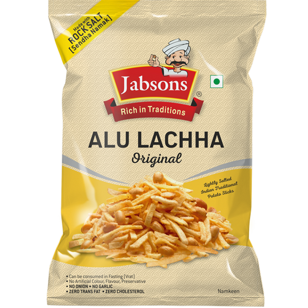 Jabsons Namkeen Alu Lachha Original 180g - Best Before Apr  '23