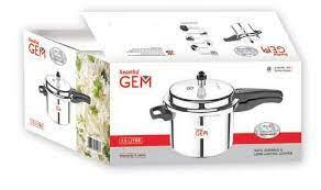Anantha Gem Aluminium Pressure Cooker 5l
